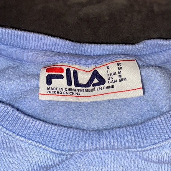 FILA sweatshirt Sz medium - Picture 4 of 8